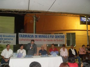Sarzedo inaugura Farmácia de Minas