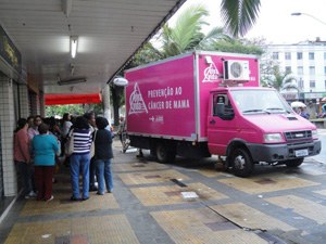 Mulheres realizam exames de mamografia em Juiz de Fora