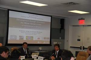 Minas apresenta projeto Ecos das Gerais na ONU