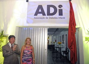 Secretário de Saúde participa da inauguração da nova sede da Associação de Diabetes Infantil