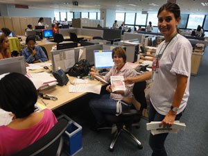 Funcionários da Cidade Administrativa são conscientizados sobre a dengue