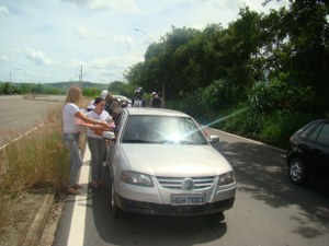 SES mobiliza Valadares para a importância do uso do preservativo
