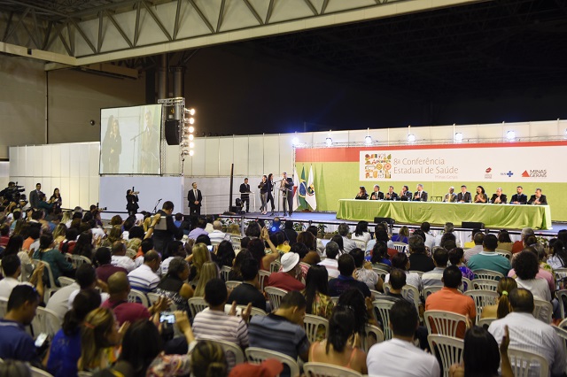 8ª Conferência Estadual de Saúde, que aconteceu em setembro de 2015. Crédito: Marcus Ferreira