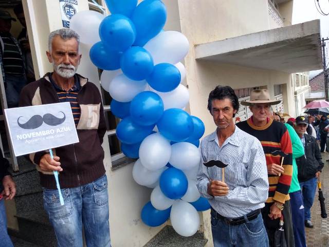 Profissionais de saúde da ESF Boa Vereda de Cima, do município de Bom Repouso, pertencente à Regional de Saúde de Pouso Alegre, em novembro de 2018, realizaram ações mobilizando os homens do município, com idade a partir dos 40 anos, para realizarem o exame de PSA, buscando a prevenção do câncer de próstata. | Arquivo SMS de Bom Repouso