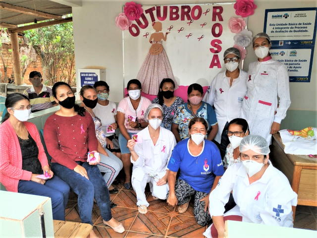 Crédito: Município de Rio Pardo de Minas - ação Outubro Rosa