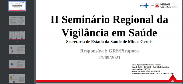 Crédito: Vigilância em Saúde – URS Pirapora