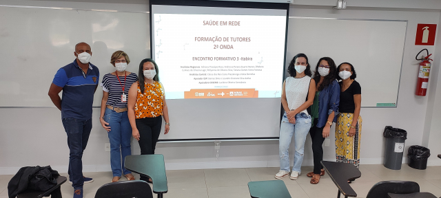 Equipe Técnica do 3º ciclo de formação de tutores - Foto: Flávio Augusto Ribeiro Samuel