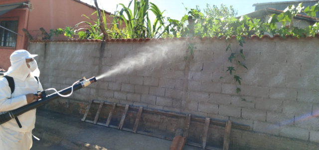 Mutirões de limpeza e eliminação de focos em diversos bairros - Foto: Prefeitura de Campos Gerais