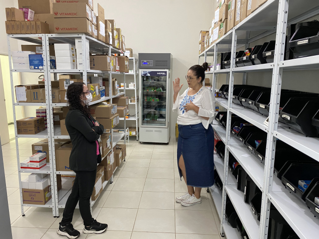 Visita técnica à Farmácia de Minas do município de Divinésia - Foto: Keila Lima
