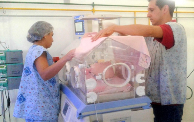 FOTO: UTI neonatal do Hospital Universitário Clemente de Faria / Ascom/HUCF