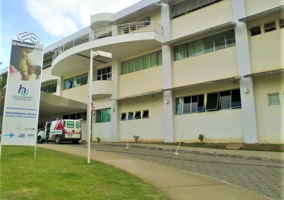 Foto: Hospital Universitário Clemente de Faria, sediado em Montes Claros / Crédito: Pedro Ricardo