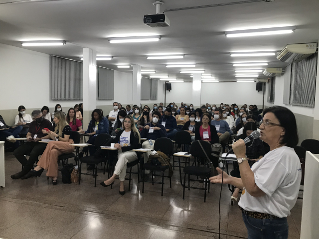 Oficina Coberturas Vacinais SRS Uberlândia - Foto: Lilian cunha