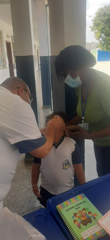 Vacinação em Varginha - Foto: Secretaria Municipal de Saúde de Varginha