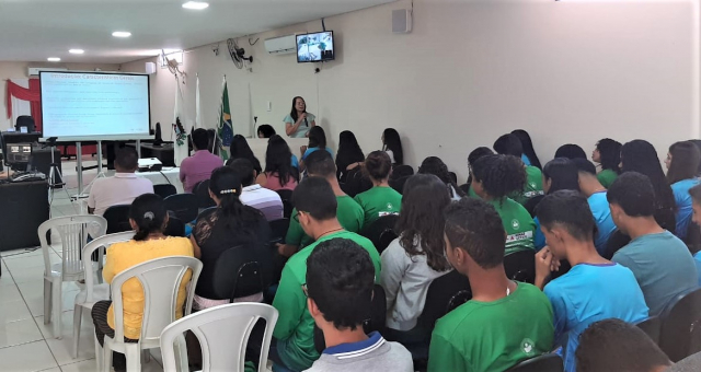 Palestra sobre leishmaniose em São João do Picuí - Foto: SRS Montes Claros