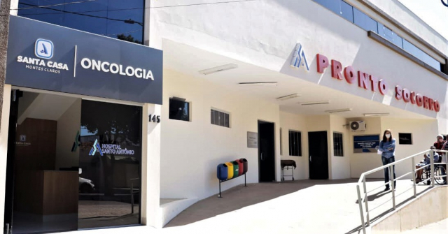 Foto: Hospital Santo Antônio, em Taiobeiras