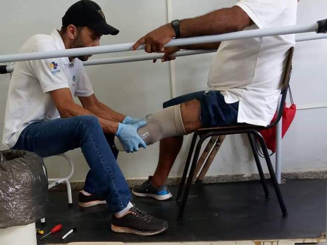 SES-MG realiza a distribuição de próteses - Foto: SMS de Almenara