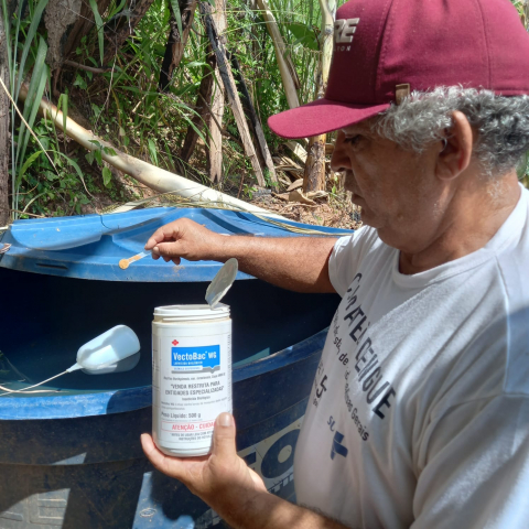 Ações de combate ao mosquito Aedes - Foto: Rogério Gonçalves