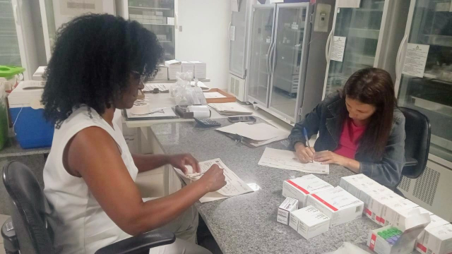 AS vacinas foram retiradas pelas referências técnicas dos municípios