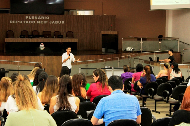 O Seminário da SRS Passos teve participação de profissionais de diversas áreas da saúde - Foto: Ascom SRS Passos