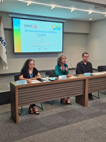 SRS-BH e Cosems RH realizam CIB micro com gestores municipais - Foto: Leandro Heringer