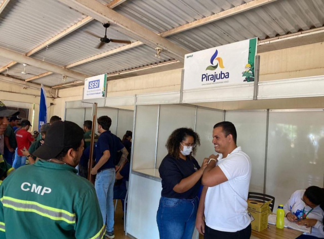 Atividades de saúde e mobilização para vacinação, no município de Pirajuba, no Triângulo Mineiro - Foto: Secretaria Municipal de Saúde de Pirajuba